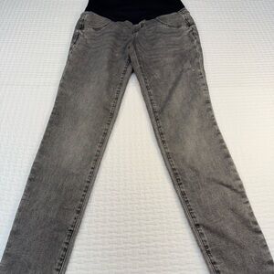Sonoma Black and Gray Washed Women's Maternity Jeggings Size 2
